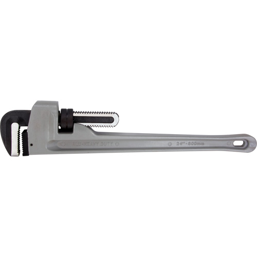 Pipe Wrench, 3" Jaw Capacity, 24" Long, Ergonomic Handle Auto-Cam