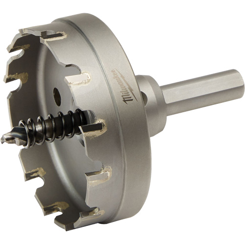 One-Piece Carbide Hole Cutters, 2-1/2", 3/16" Depth of Cut Auto-Cam