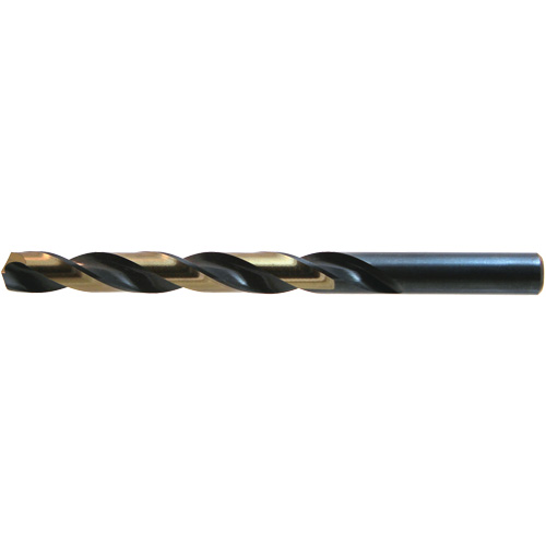 Drillco&reg; Heavy-Duty Jobber Drill, High Speed Steel, #1, 3-7/8" L, 2-5/8" Flute, 135° Point Angle Auto-Cam