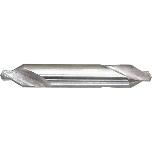 Drillco&reg; Combined Centre Drill & Countersink, #3, 7/64" Small Diameter, 1/4" Large Diameter, High Speed Steel Auto-Cam