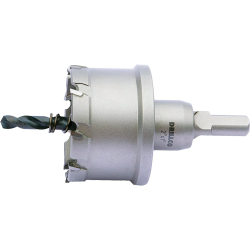 Jeu de scies-cloche TCT Drillco, 6 morcea Auto-Cam