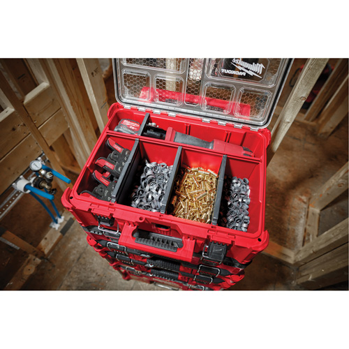 Packout Deep Organizer, 15-1/5" x 19-7/10" x 7", Red Auto-Cam