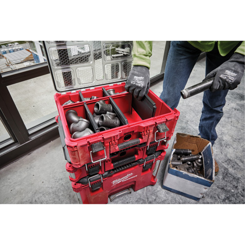 Packout Deep Organizer, 15-1/5" x 19-7/10" x 7", Red Auto-Cam