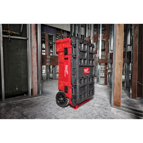 Packout Rolling Tool Chest, 15-4/5" x 34" x 28", Red Auto-Cam