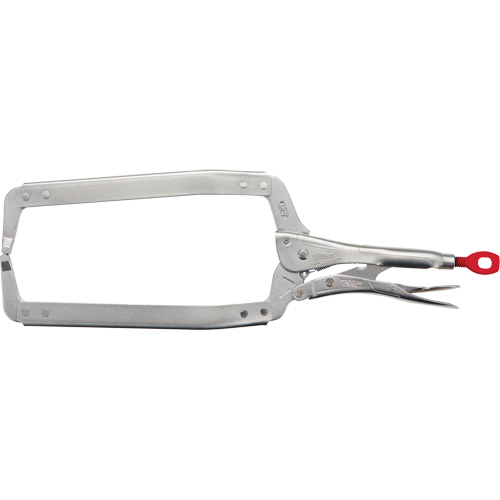 Torque Lock Locking Pliers with Regular Jaws, 18" Length, C-Clamp Auto-Cam