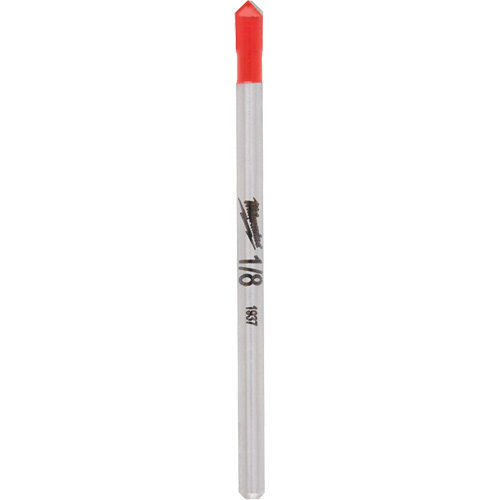 Glass & Tile Bit, 1/8", Carbide Auto-Cam