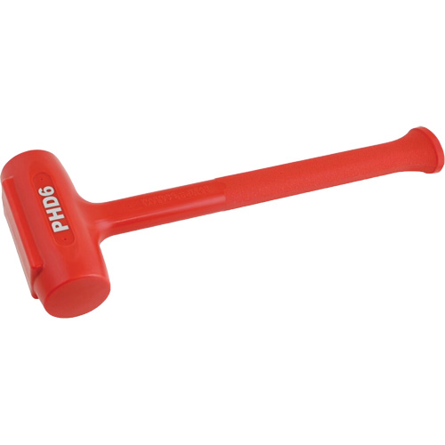 One-Piece Dead Blow Hammer, 5.5 lbs., Smooth Grip, 20" L Auto-Cam