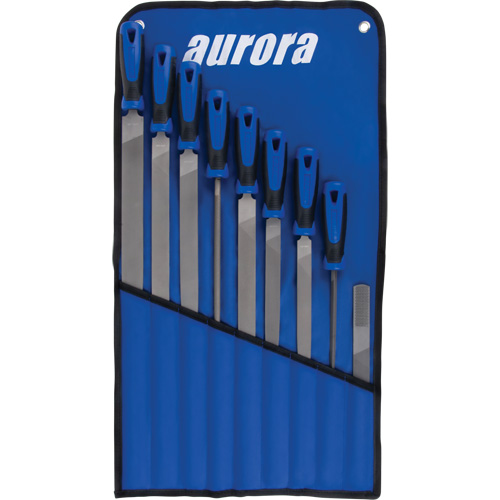 File Set with Handles, 9 Pcs Auto-Cam