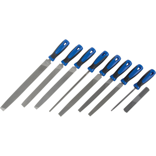 File Set with Handles, 9 Pcs Auto-Cam