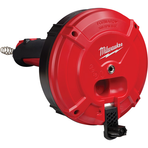 Furet Trapsnake avec dispositif d'alimentation et de retrait Cable-Drive, &eacute;lectrique, 25' Longueur du c&acirc;ble, 1/4" Diam&egrave;tre du c&acirc;ble Auto-Cam