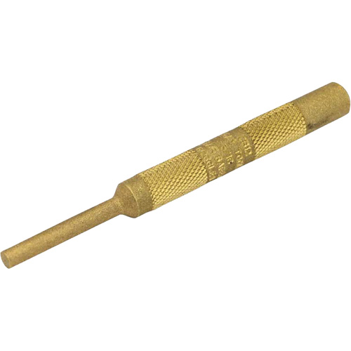 Brass Pin Punch, 3/16" Dia. x 4" L Auto-Cam