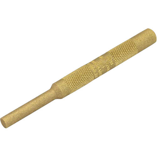 Brass Pin Punch, 1/4" Dia. x 4" L Auto-Cam