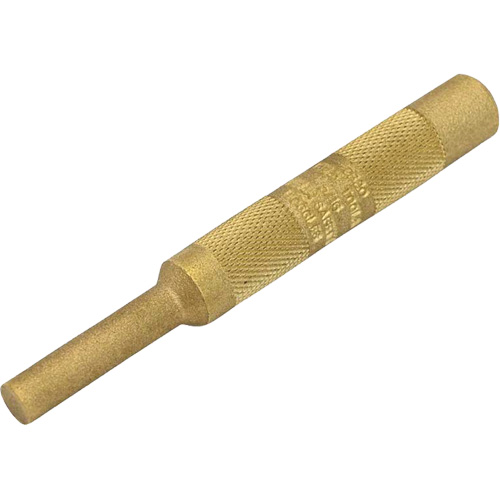 Brass Pin Punch, 5/16" Dia. x 4" L Auto-Cam