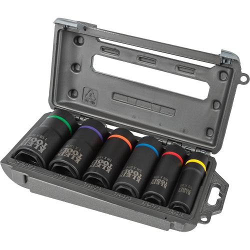 Jeu de douilles 2-en-1 6 mcx, 6 Mcx, Chocs, Profond Auto-Cam
