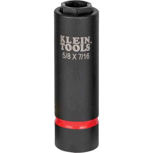 Douille 2-en-1, Chocs, 7/16", Prise 5/8", 6 pans Auto-Cam