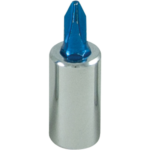 Douille tournevis &agrave; embout bleu, Phillips, #2, Prise 1/4" Auto-Cam