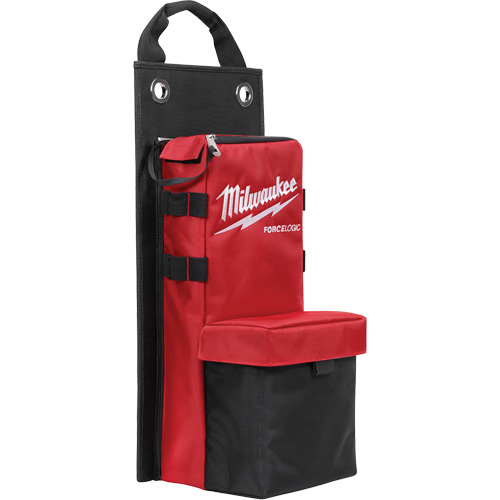 Sac pour sertisseur/coupe-c&acirc;bles polyvalent, Nylon, 2 pochettes, Noir/Rouge Auto-Cam