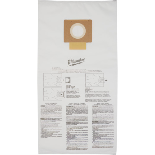 Fleece Dust Bags, 9 US gal. Auto-Cam