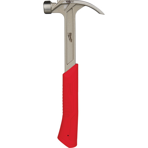 Claw Hammer, 16 oz., Cushion Handle, 13" L Auto-Cam