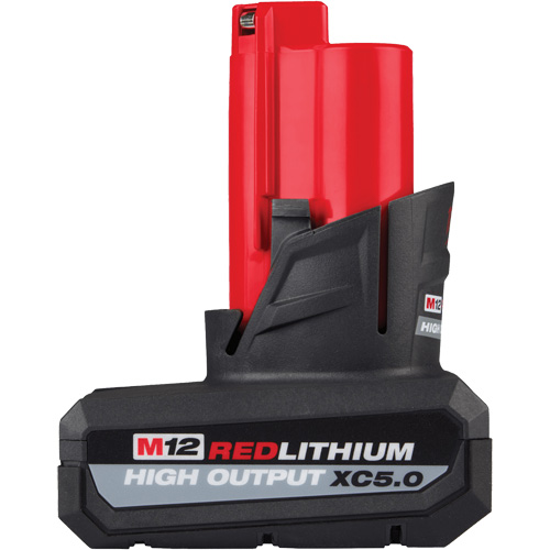 Batterie XC5.0 M12 Redlithium High Output, Lithium-ion, 12 V, 5 Ah Auto-Cam
