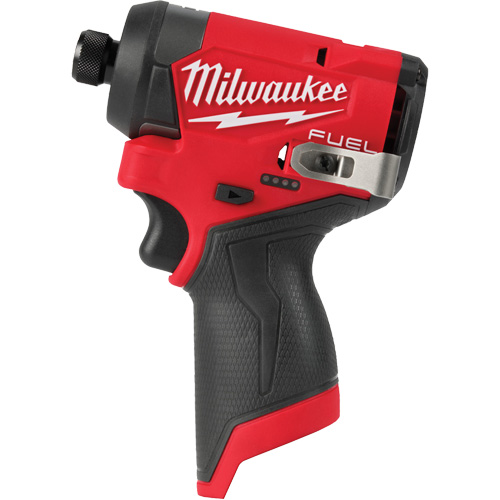 M12 Fuel Hex Impact Driver, 1/4", 1500 in-lbs Max. Torque, 12 V, Lithium-Ion Auto-Cam