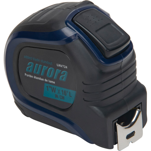 Tape Measure, 1" x 16', Imperial & Metric Graduations Auto-Cam