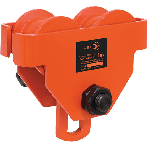 VPT-1 VBT Series Manual Trolley, 2000 lbs. (1 tons) Auto-Cam
