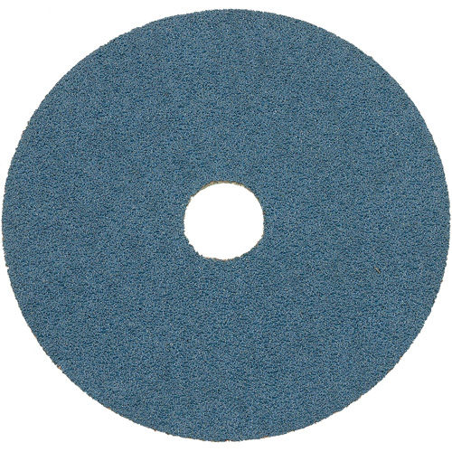 Resin Fibre Sanding Disc, 7" Dia., Z24 Grit, Zirconia Alumina Auto-Cam
