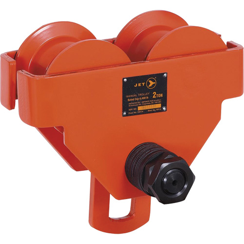 VPT-2 Manual Trolley - VBT Series, 4400 lbs. (2 tons) Auto-Cam