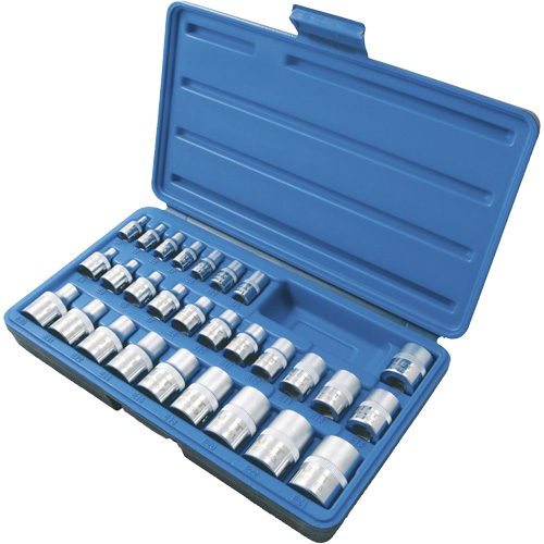 SS328TS Jeu de douilles externes, Torx, Prise 1/2"/1/4"/3/8", 28 mr Auto-Cam