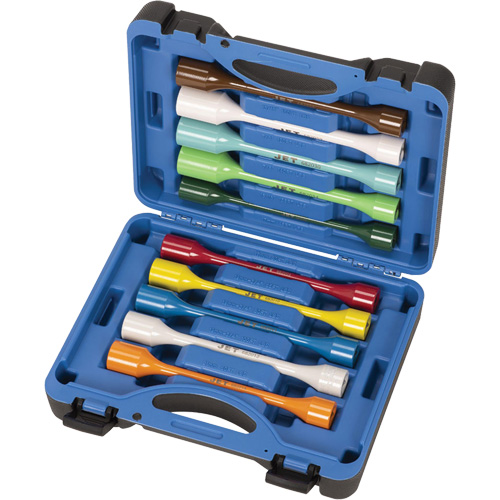 JTLS-1210S Jeux de douilles limiteurs de couple, Prise 1/2", Couple de 65 lb-pi/80 lb-pi/100 lb-pi/120 lb-pi/140 lb-pi/45 lb-pi/135 lb-pi, Multiple Auto-Cam