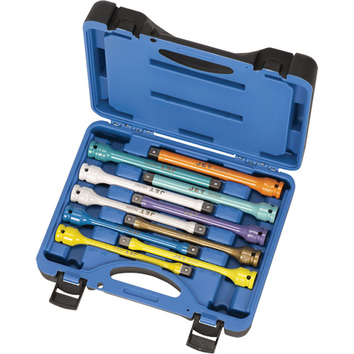 JTLE-10S Jeu de rallonges limiteurs de couple, Prise 1/2"/80 lb-pi, Couple de 65 lb-pi/100 lb-pi/120 lb-pi/140 lb-pi/75 lb-pi/90 lb-pi/110 lb-pi/150 lb-pi/160 lb-pi, Multiple Auto-Cam