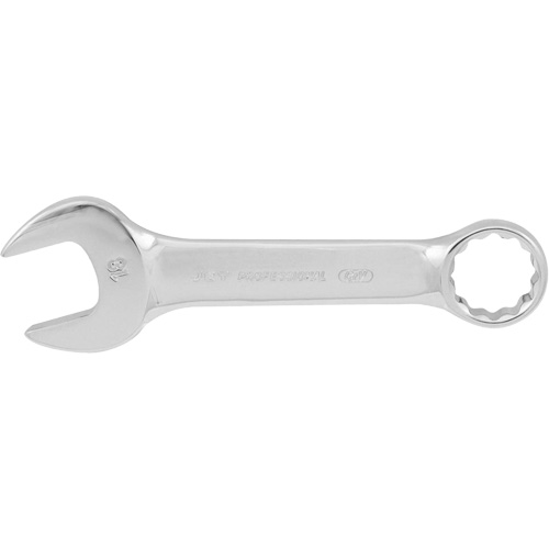 Stubby Combination Wrenches, 18 mm, Chrome Finish Auto-Cam