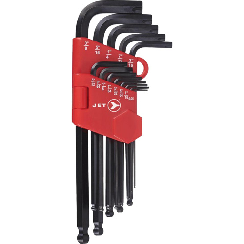 JHHK-13 Hextractor Hex Key Wrench Sets, 13 Pcs., Imperial Auto-Cam