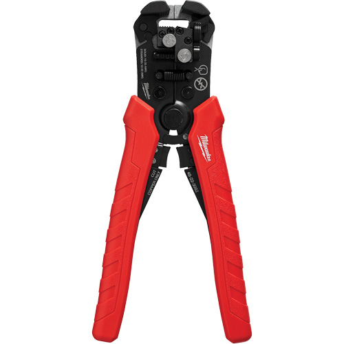 Self-Adjusting Wire Stripper & Cutter, 10 - 20/12 - 22 AWG Auto-Cam