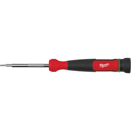 Tournevis de s&eacute;curit&eacute; multi-foret de pr&eacute;cision 4-en-1 Torx, 5-3/4" lo, Prise Plastique Auto-Cam