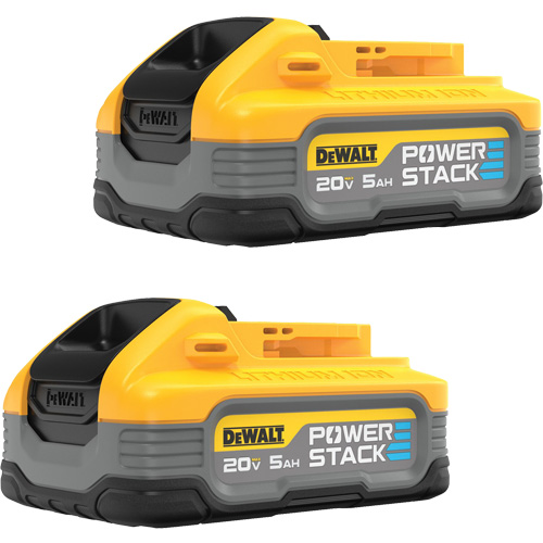 POWERSTACK Battery 2-Pack, Lithium-Ion, 20 V, 5 Ah Auto-Cam