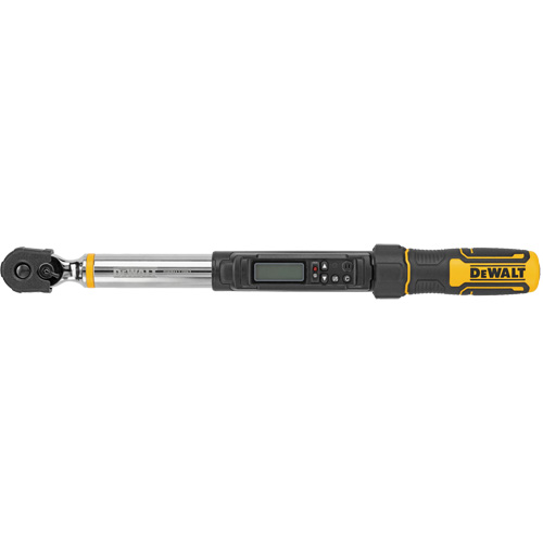 Torque Wrench, Electronic, 3/8" Square Drive, 20 - 100 ft-lbs. Auto-Cam