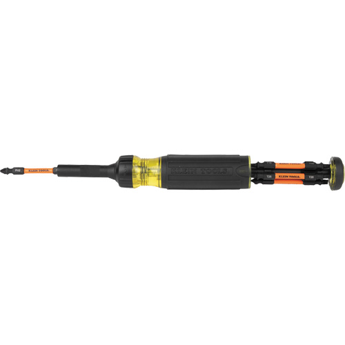 13-in-1 Ratcheting Impact-Rated Screwdriver Auto-Cam