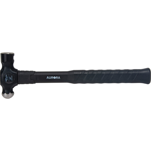 Ball Pein Hammer, 16 oz. Head Weight, Plain Face, Fibreglass Handle Auto-Cam