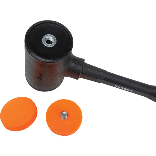 Dead Blow Hammer, 45 oz. Head Weight, Polyurethane Face, Fibreglass Handle, 13" L Auto-Cam