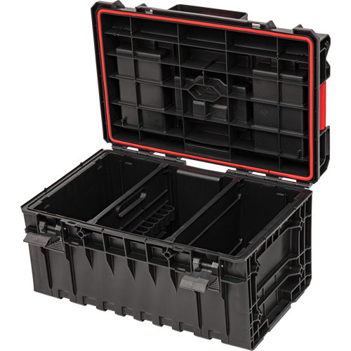 Arx&reg; Medium Toolbox, 23" x 15-1/5" x 12-3/5", Black Auto-Cam