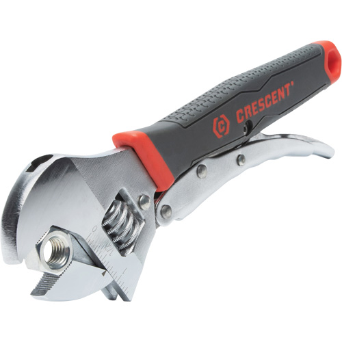 Cl&eacute; bimat&eacute;riau verrouillable et ajustable, 10" lo, la max. 2-18/25", Chrome/Poli Auto-Cam