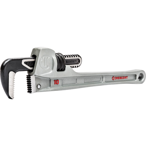 Cl&eacute; pour tuyau &agrave; m&acirc;choires &eacute;troite, Cap des m&acirc;choires 1-9/10", Longueur 10", Fini Rev&ecirc;tement en poudre, Prise Aucune Auto-Cam