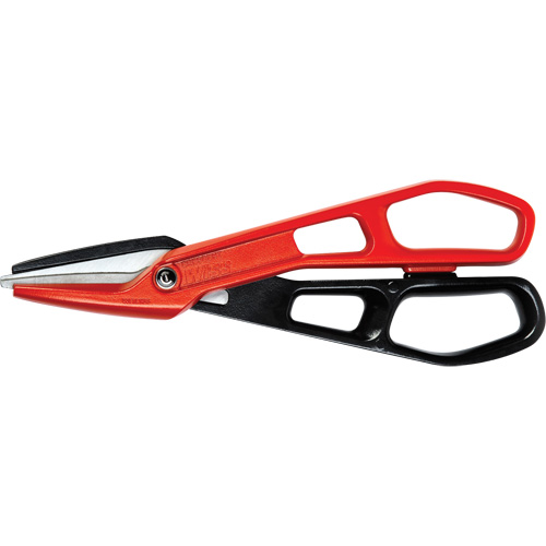 Lightweight Aluminum Tinner Snips, 3" Cut Length, Straight Cut Auto-Cam