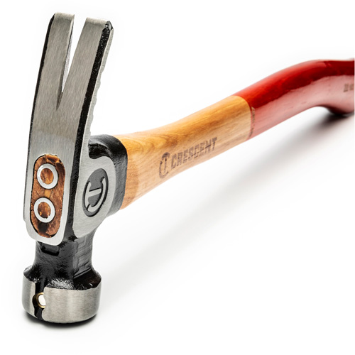Marteau de charpente &agrave; face meul&eacute;e, 22 oz, Prise en Bois, 18" lo Auto-Cam