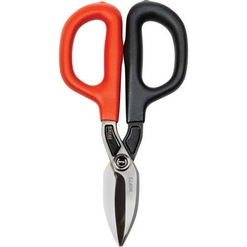 Straight Pattern Tinner Snips, 1-31/50" Cut Length, Straight Cut Auto-Cam