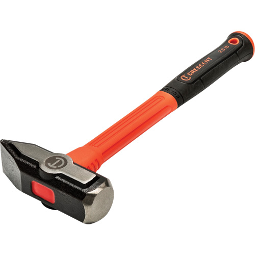 Fiberglass Blacksmith Hammer, 2.5 lbs Head Weight, 13-1/2" L Auto-Cam
