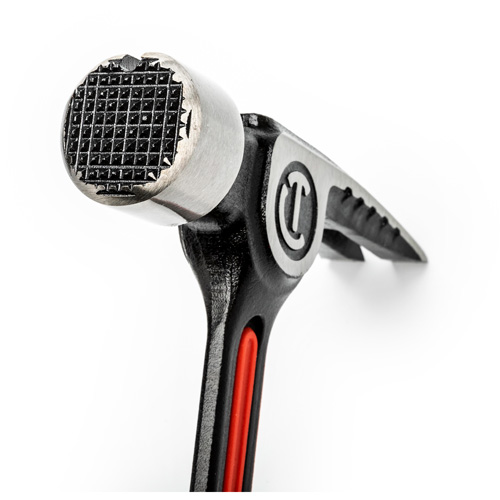 Marteau de charpente &agrave; face meul&eacute;e, 28 oz, Prise en Acier plein, 16" lo Auto-Cam