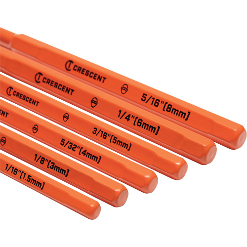 Jeu de poinçon-aiguilles, 6 morcea Auto-Cam